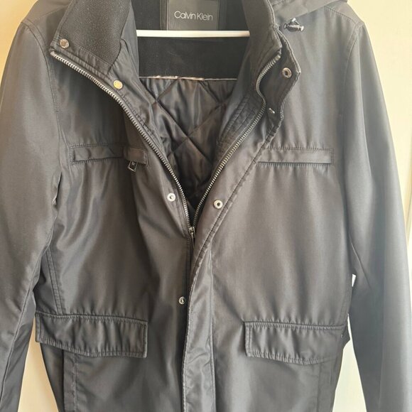 McKinley Shell Functional Jacket Men Medium Black Long Sleeve Full Zip - Picture 12 of 14